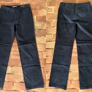 Eddie Bauer Tall Dress Pants Dark Blue